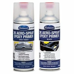 New β¨ Eastwood's 2K AeroSpray Epoxy Primer Gray & Black π―