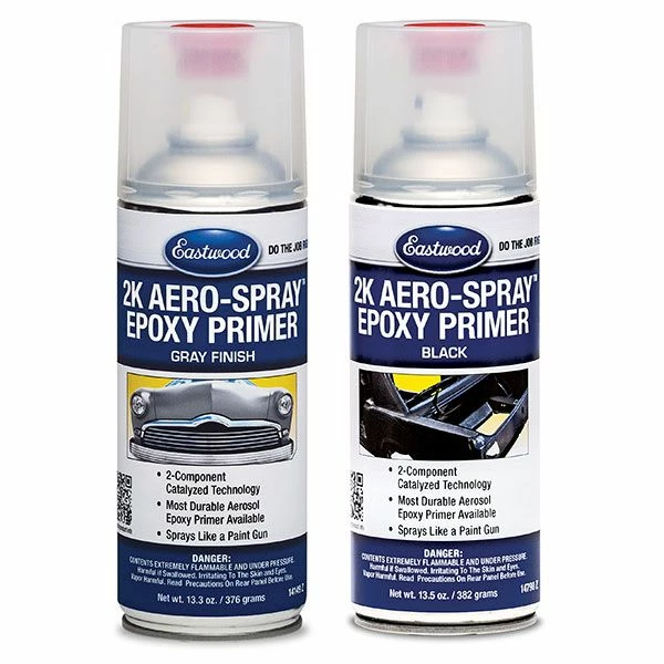 New β¨ Eastwood's 2K AeroSpray Epoxy Primer Gray & Black π― 3 New β¨ Eastwood's 2K AeroSpray Epoxy Primer Gray & Black π―
