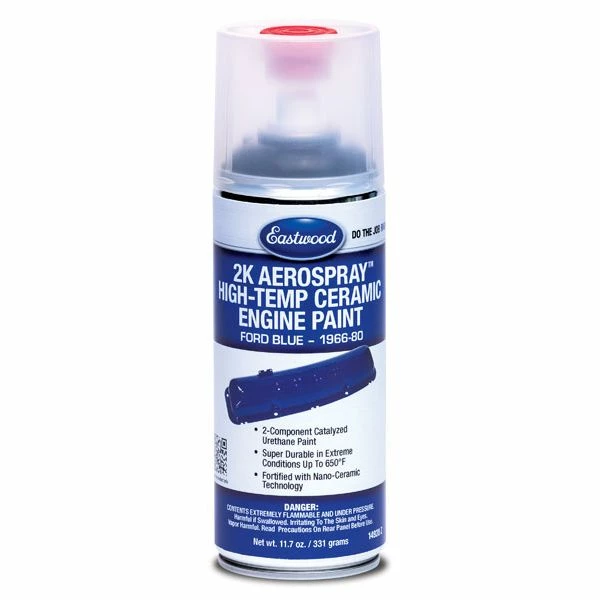Discount π 2K AeroSpray High Temp Engine Paint Ford Blue 1966 80 π 3 Discount π 2K AeroSpray High Temp Engine Paint Ford Blue 1966 80 π