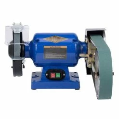 Promo ๐ 8 Inch Multitool Grinder 1HP 120V - Assembled With 8CW Attachment (2x48 Belt - 8 Inch Contact Wheel) ๐คฉ