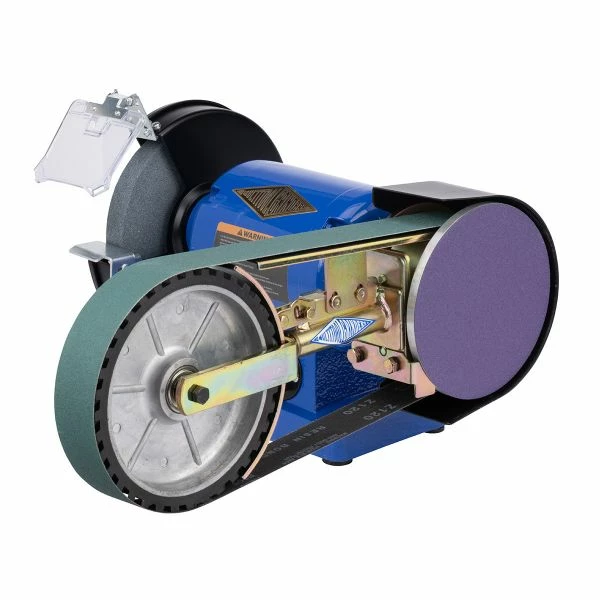 Promo ๐ 8 Inch Multitool Grinder 1HP 120V - Assembled With 8CW Attachment (2x48 Belt - 8 Inch Contact Wheel) ๐คฉ - Image 2