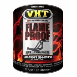 Coupon 🔥 VHT Flameproof 🧥 Coating Very High Temp Flat Black Quart 32 OZ SPB102 👍