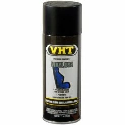 Brand new 🤩 VHT Vinyl Dye Vinyl & Fabric 🧥 Coating Black Satin Aerosol 11 OZ SP942 ⭐
