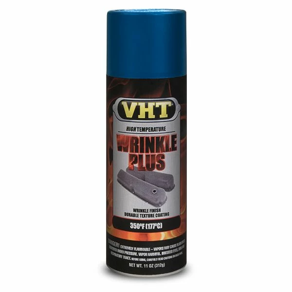 New 𧨠VHT Wrinkle Plus π§₯ Coating High Temp Blue Aerosol 11 OZ SP206 π 3 New 𧨠VHT Wrinkle Plus π§₯ Coating High Temp Blue Aerosol 11 OZ SP206 π