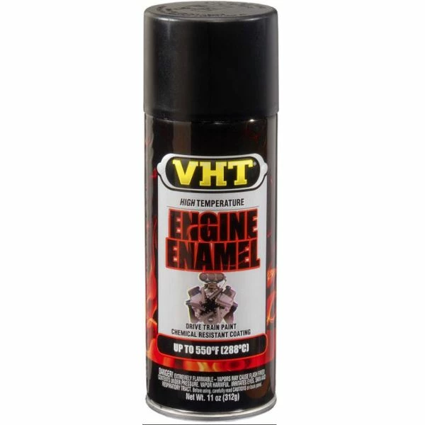 Outlet ⭐ VHT Engine Enamel High Temp Flat Black Aerosol 11 OZ SP130 🔥 3 Outlet ⭐ VHT Engine Enamel High Temp Flat Black Aerosol 11 OZ SP130 🔥