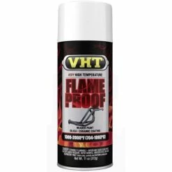 Brand new ✨ VHT Flameproof 🧥 Coating Very High Temp Flat White Primer Aerosol 11 OZ SP118 🎉