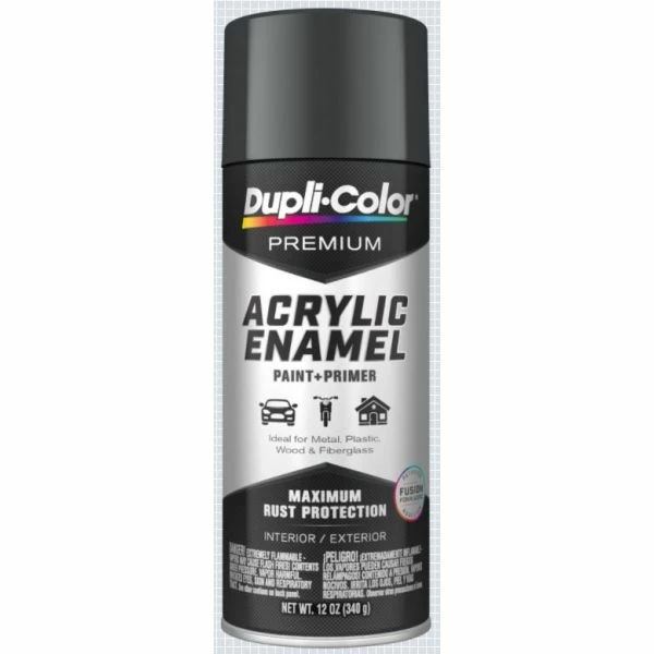 Hot Sale ๐ Dupli-Color Premium Acrylic Enamel Gunmetal Aerosol 12 OZ PAE108 โ๏ธ
