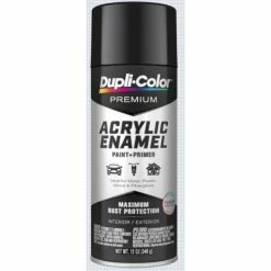 Hot Sale 🤩 Dupli-Color Premium Acrylic Enamel Gloss Black (OSHA Black) Aerosol 12 OZ PAE100 🎁
