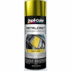 Deals 🎁 Dupli-Color Metalcast Yellow Anodized Aerosol 11 OZ MC202 💯