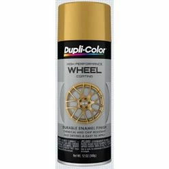 Wholesale 😉 Dupli-Color Wheel Paint High Performance Matte Gold Aerosol 12 OZ HWP111 👏