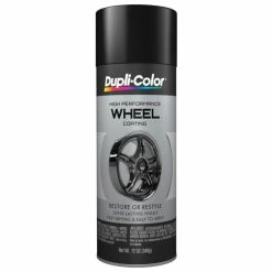 Discount ✨ Dupli-Color Wheel Paint High Performance Gloss Black Aerosol 11 OZ HWP108 😀