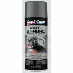 Budget 😀 Dupli-Color Vinyl & Fabric Spray High Performance Charcoal Gray Aerosol 11 OZ HVP111 🤩