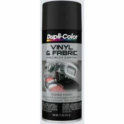 Best Pirce 💯 Dupli-Color Vinyl & Fabric Spray High Performance Flat Black Aerosol 11 OZ HVP106 👍