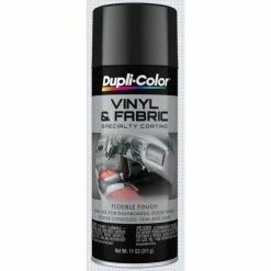 Best deal 🌟 Dupli-Color Vinyl & Fabric Spray High Performance Gloss Black Aerosol 11 OZ HVP104 😉