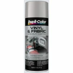 Best Pirce ⌛ Dupli-Color Vinyl & Fabric Spray High Performance Silver Aerosol 11 OZ HVP103 🤩