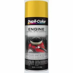 Best Pirce 😉 Dupli-Color Engine Paint With CERAMIC Daytona Yellow Aerosol 12 OZ DE1642 👏