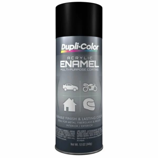 Outlet ๐คฉ Dupli-Color Multi-Purpose Enamel Flat Black Aerosol 12 OZ DA1605 ๐
