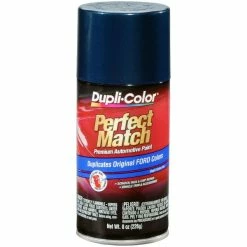 Promo 🛒 Dupli-Color Perfect Match Premium Automotive Paint Ford Dark Blue (M) (3L) Aerosol 8 OZ BFM0187 ⌛