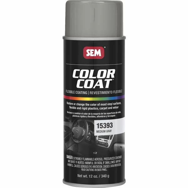 New β SEM Color π§₯ Coat - Med Gray 16 Oz Can With 12 Oz Fill Aerosol Can 15393 π― 3 New β SEM Color π§₯ Coat - Med Gray 16 Oz Can With 12 Oz Fill Aerosol Can 15393 π―