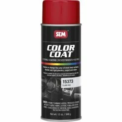 Coupon 👏 SEM Color 🧥 Coat - Flame Red 16 Oz Can With 12 Oz Fill Aerosol Can 15373 ⌛
