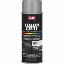Brand new ⭐ SEM Color 🧥 Coat - Silver 16 Oz Can With 12 Oz Fill Aerosol Can 15083 🤩