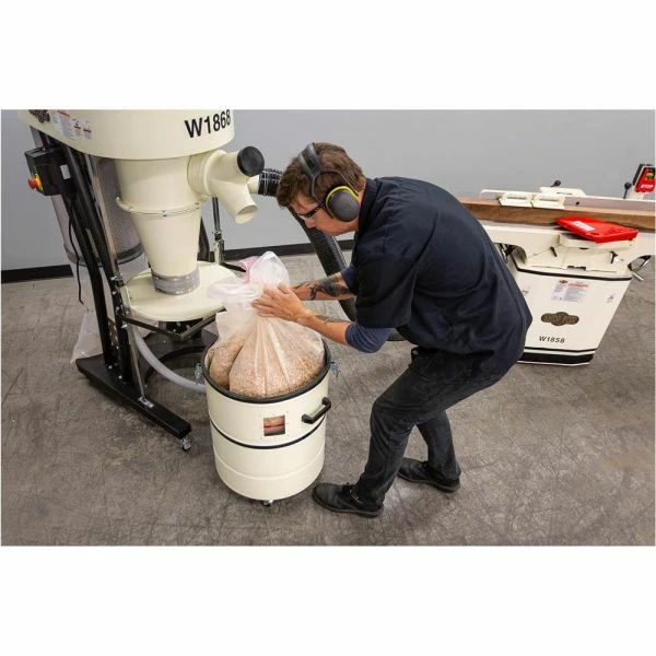 Flash Sale π Shop Fox 2 HP Portable Cyclone Dust Collector W1868 π - Image 3